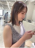 ★20代30代40代ミディアムレイヤーくびれヘア似合わせカット