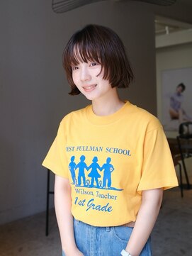 ハンク 表参道(Hank.) 軽やかに揺れる外ハネボブ