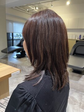 ソイクフ 四条大宮店(SOY-KUFU) 20代30代40代◎似合わせカット暗めカラーレイヤースタイル