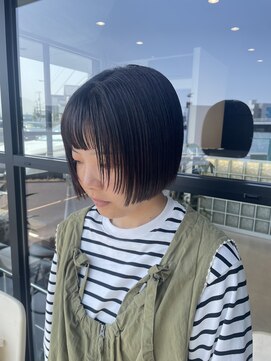 ルーミー(ROOMY) ミニボブ　顔周りレイヤー