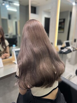 ラピス 渋谷本店(Lapis) パールグレージュ/ブリーチカラー/髪質改善/韓国風/ヘアメイク