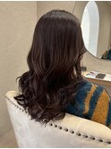 艶髪ウェーブ/髪質改善/透明感/ダークブラウン
