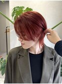 ウルフショート/顔まわりレイヤー