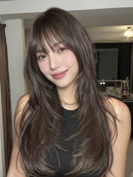 銀座/銀座駅/ブリーチ/ダブルカラー/前髪カット/インナーカラー