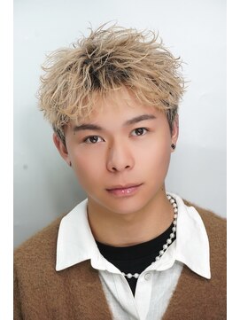 ゴールドシブヤ(GOALD SHIBUYA) ダウンバングスパイキー