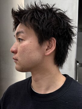 ニコ トウキョウ ロジック(nico TOKYO Logic) スパイキーショート　メンズショート　ピンパーマ