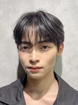 シティ(CITY)&nbsp;韓国メンズヘア　シースルーマッシュ　コンマバング