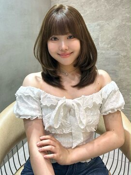 レーヴバイロンド 仙台(Reve by Lond) 仙台縮毛矯正レイヤーカットボブハッシュカット前髪顔周り