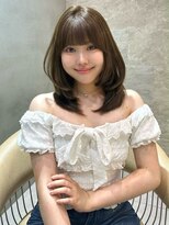 レーヴバイロンド 仙台(Reve by Lond) 仙台縮毛矯正レイヤーカットボブハッシュカット前髪顔周り