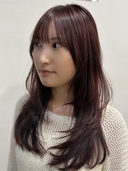 アトリエファゴ ハナミズキ店の写真/前髪1mmも妥協しない!顔立ち、髪質など見極め一人一人に合わせた顔周りの『似合わせカット』が好評◎