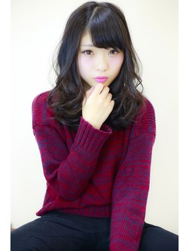 クラウン ヘアー(CLOWN hair) 暗髪でも軽く柔らかさのある質感スタイルに