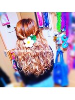 クレイジービッチ(CLAY G BITCH)&nbsp;【￥ASK】仙台エクステ 縦巻きのカール ウェーブエクステ