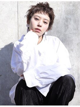 エンクス(enx) 無造作ショートでおしゃれ度アップ|鶴ヶ峰 美容室