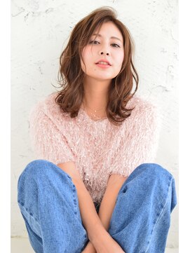 ケアシンサイバシ(CARE shinsaibashi) 大人可愛いミディ×イルミナカラー