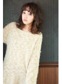【aeru】大人可愛いミディアムグレージュ