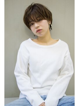 ミィ 表参道(mee.) 【mee.】 ブチ ラフなオシャレショートスタイル