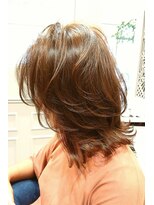 ヘアー デザイン レガリタ(Hair Design LEGALITA)&nbsp;ミディアムレイヤーボブ