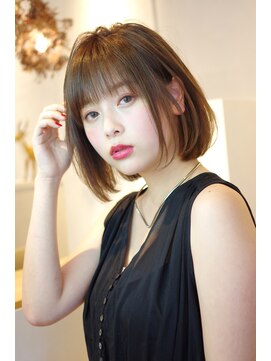 ヴィダヘアーアンドメイク(VIDA hair&make) ふんわりグラデーション前下がりボブ(VIDA)
