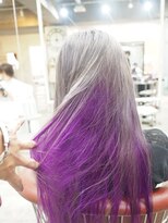 コニ(Coni) ♪Coni♪ロングインナーカラーシルバーパープル