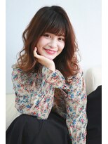 リリー(Lilly)&nbsp;【Lilly】かわいさUP!ゆるふわミディ