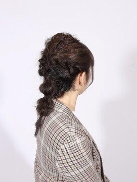 デイジー インデックスヘア 大島店(DAISY index hair) ”DAISY大島店” ヘアアレンジ 編み込みアレンジ パーティーヘア