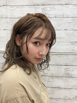 スパーク ヘアアンドフェイス(Spark HAIR&FACE) シルキーテラコッタベージュ×ハイライト２　[Spark ]柳澤　陽光