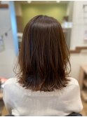 肩ハネローレイヤースタイル