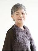 【えがお美容室】60代に人気◎骨格補正ショートヘア