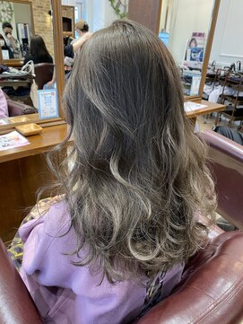 エイトナゴヤ 名駅店(EIGHT nagoya) 【EIGHT nagoya】グレージュ/ミルクティグレージュ/ダブルカラー