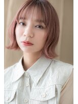 カバーヘアアンドスパ ブリス 浦和(COVER HAIR&SPA bliss) プレミアムケアカラーハイライト外ハネボブZ浦和10代20代30代