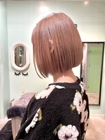 ヴィレッタ(VIRETTA)&nbsp;ベージュブラウン×切りっぱなしボブ