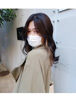 パープル(purple)&nbsp;イヤリングベージュ