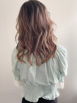 エル セルカ 高田馬場(el CERCA)&nbsp;[高田馬場美容室]外国人風バレイヤージュ【el CERCA高田馬場】