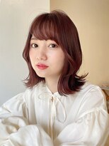 アモレット 天文館店(amoretto)&nbsp;【amoretto】ピンクベージュ/ふんわり外はねボブ