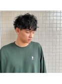 【イツモノトコロ】無造作スパイラルパーマ♪
