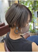 ショート×グレージュ【rili横浜】