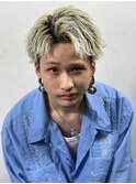 コンマバング/ツーブロックマッシュ/ハイライト/束感/波巻き