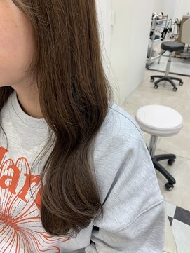 ガレリアエレガンテ 栄店(GALLARIA Elegante) ロング　×  チョコレートブラウン