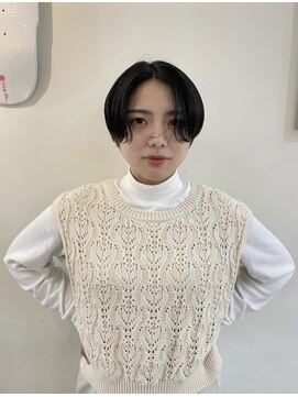 キース ヘアアンドメイク 恵比寿(kith. hair&make) ハンサムショート/マッシュショート/小顔カット/顔まわりカット
