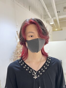 イリ 梅田(ili) メンズデザインカラー/デザインカット