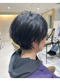 黒髪ショート