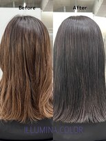 ディト(ditto)&nbsp;ブリーチなしイルミナカラー/30代40代50代/高砂