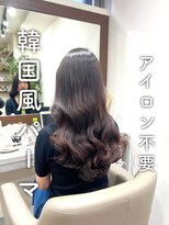 アミー 銀座(Ammy)&nbsp;#コテ巻き風パーマ #パーマロング#韓国風パーマ#デジタルパーマ