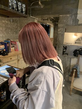 ロイジー(roijir) 表参道 roijir 髪質改善×ピンクベージュ