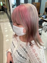 ハレル 戸塚(HAREru.)&nbsp;ピンク×シルバー　デザインカラー