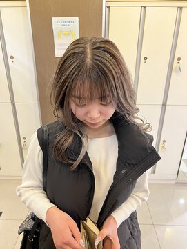 ルプル バイ フェイス 磯子(L'pul by face) ハイライト＋バレイヤージュ