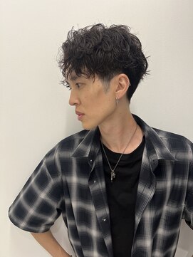 ネイロ 錦糸町(NeiRo) アッシュブラックカルマパーマベリーショートダークアッシュ