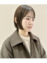 ケンジ 横浜(KENJE)&nbsp;ミニボブ/オリーブベージュ/ワイドバング/横浜