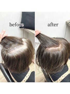 シュガー バイ エクラート 立川南口店(SUGAR by ECLART) 立川駅/立川南口/ショートボブ/白髪ぼかし/ショート丸みボブ