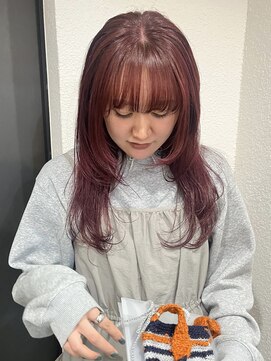 アル 心斎橋(alu) オリーブグレー/小顔に見せるヘア/ココアベージュ